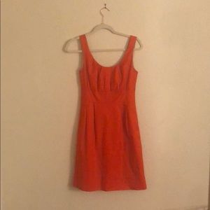 Burnt Orange J Crew Dress